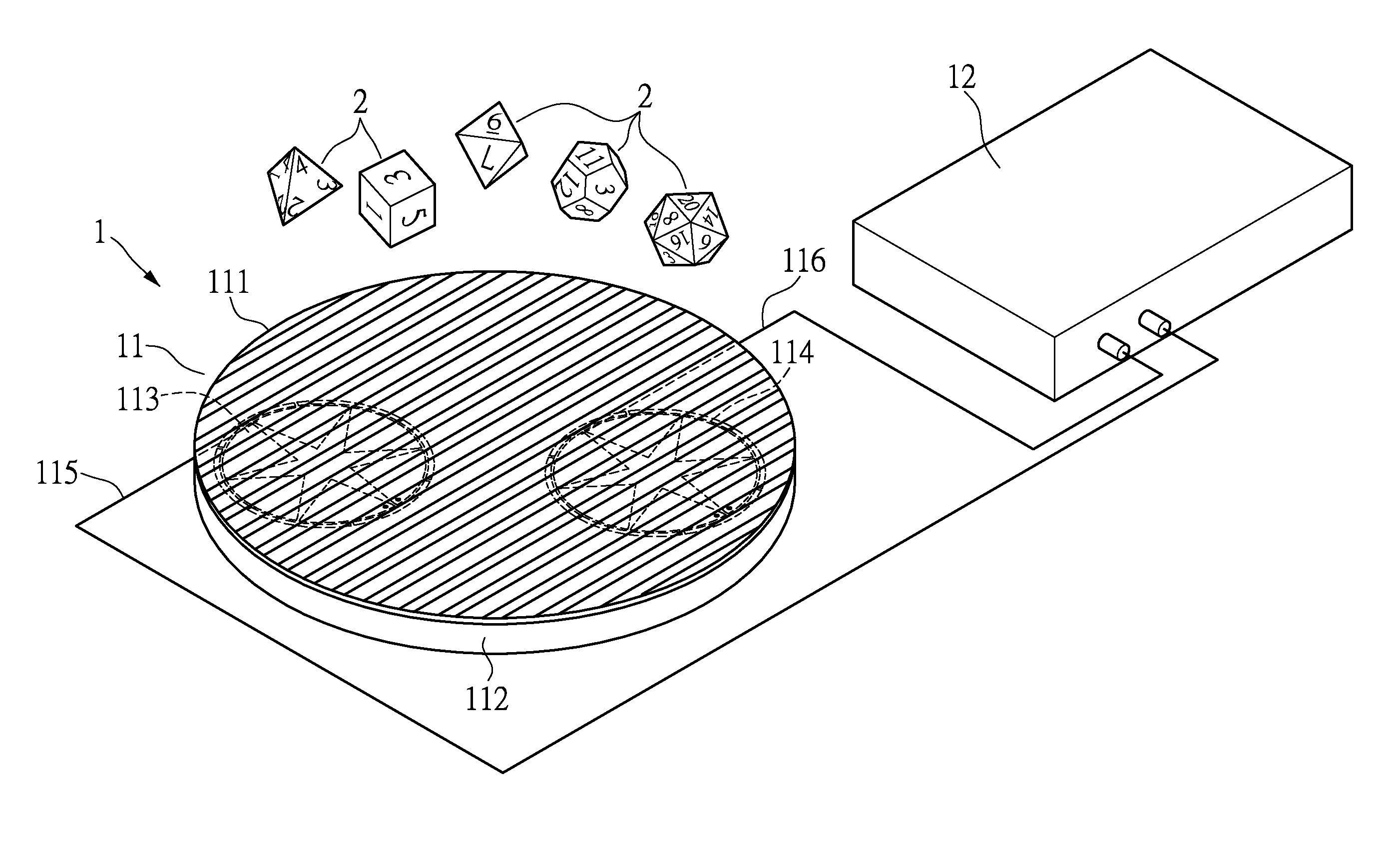 Near field antenna for object detecting device