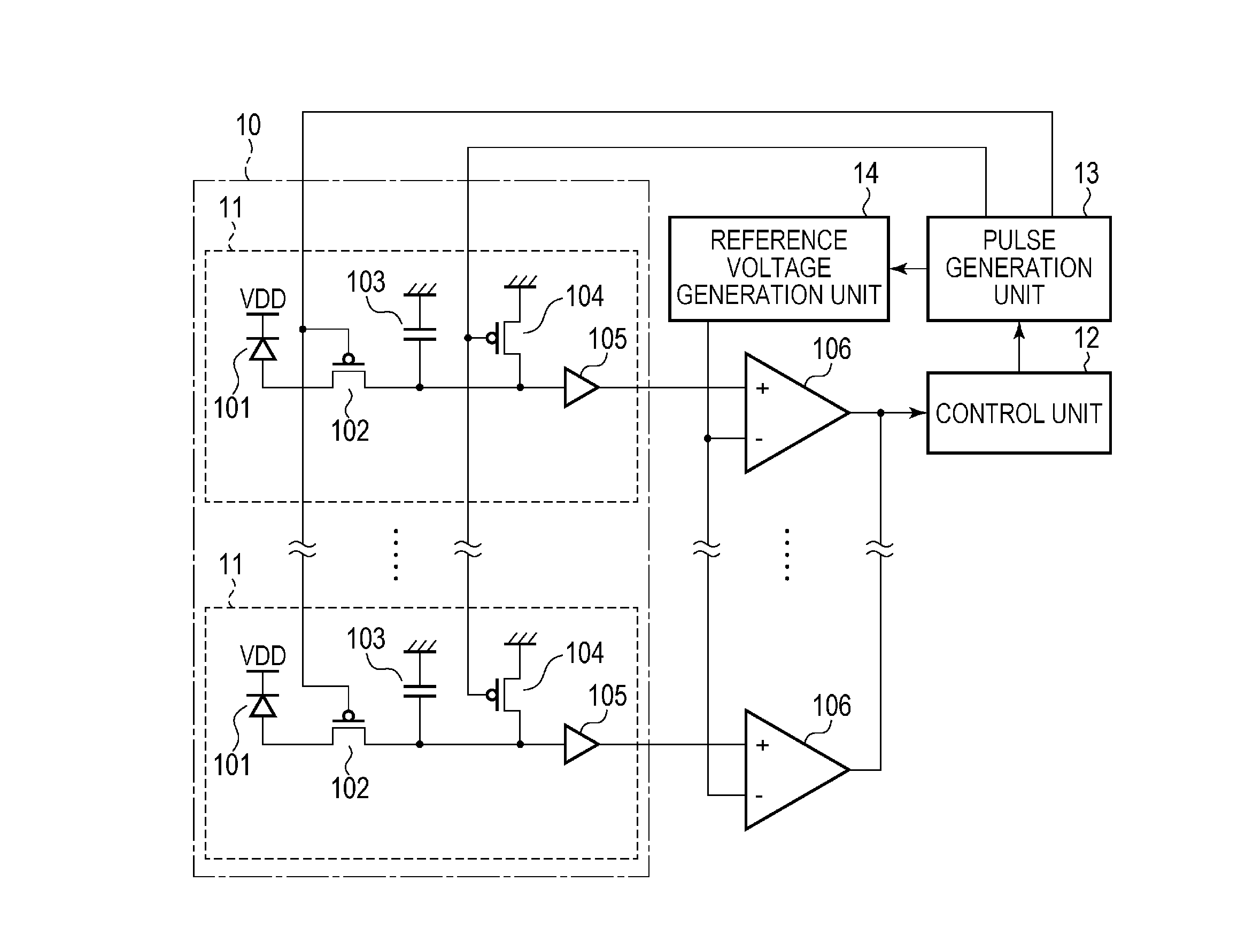 Photoelectric conversion apparatus, imaging system, and driving method for photoelectric conversion apparatus