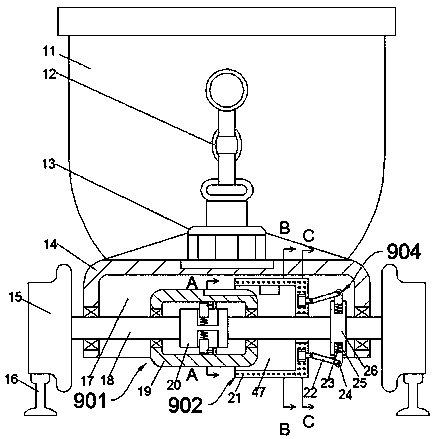 A kind of blocking conveying vehicle equipment used on the railway track of the mine