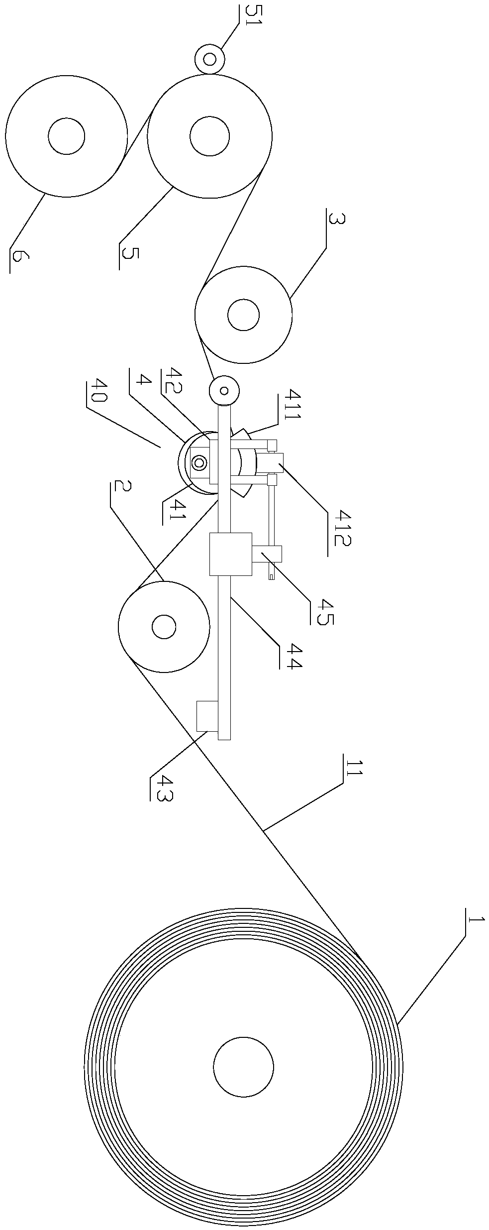 Eccentric fine adjusting structure of hardboard shearing machine