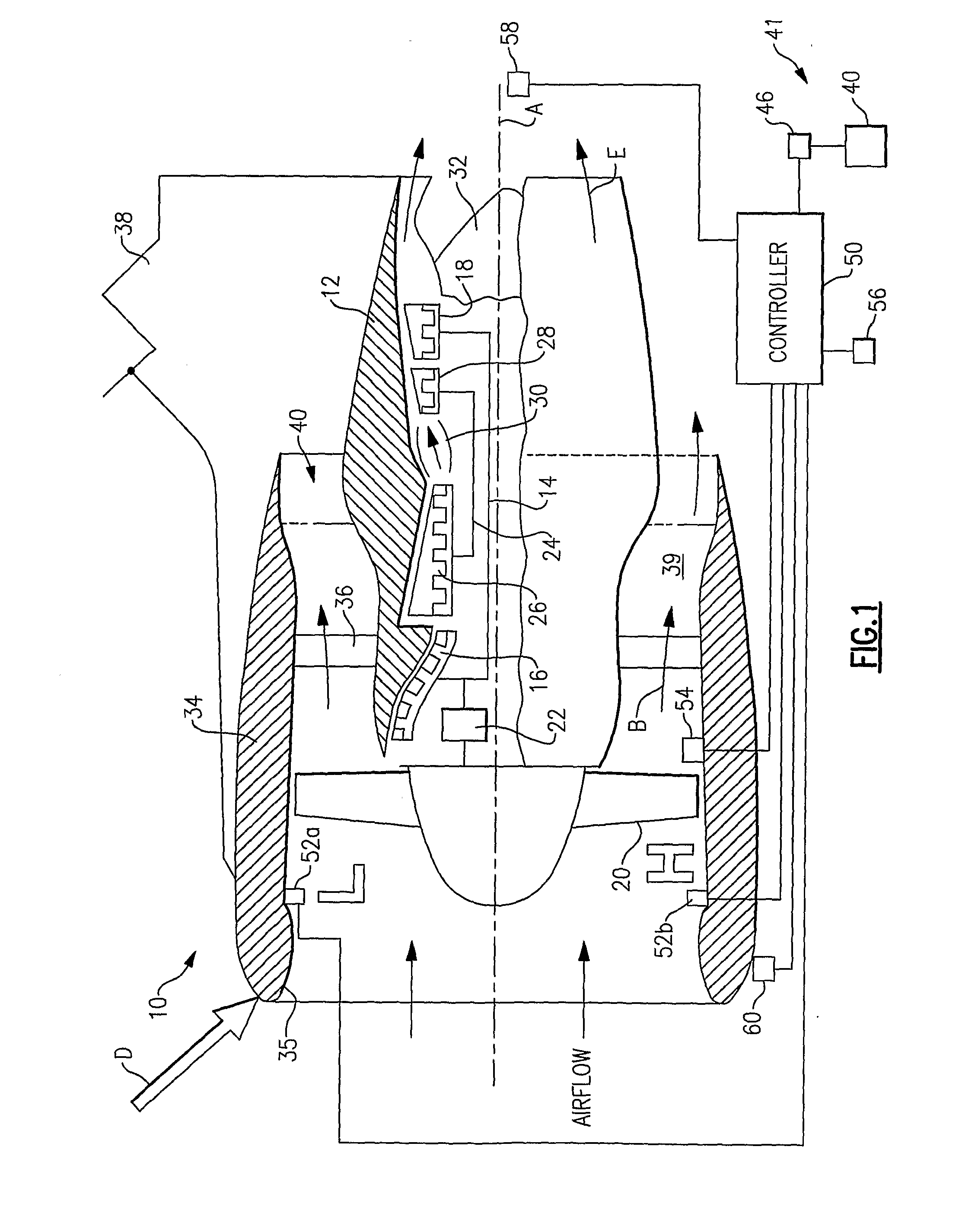 Method and device to avoid turbo instability in a gas turbine engine