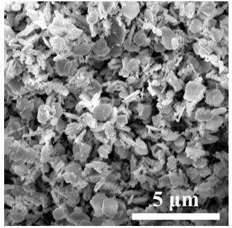 Electrospinning synthesis method of MoO3 sheet structure