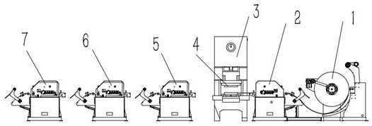 A kind of processing method of spring sheet for tuning fork type crystal resonator