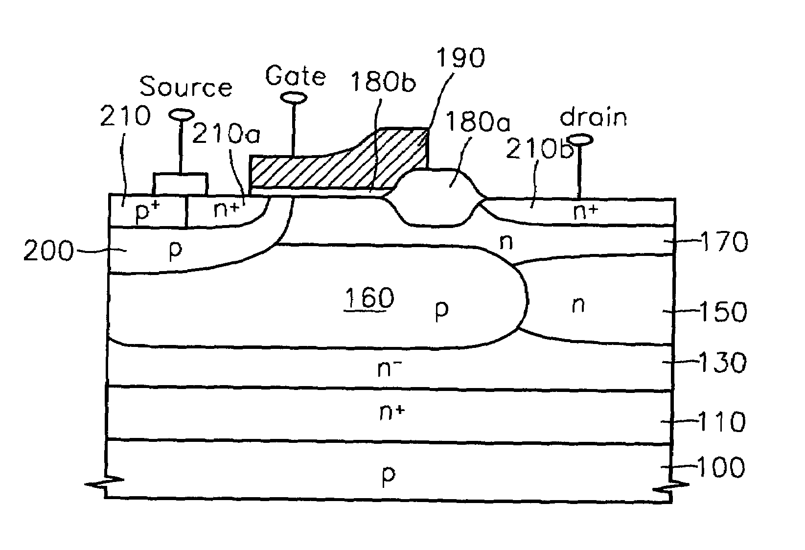 Reduced surface field technique for semiconductor devices