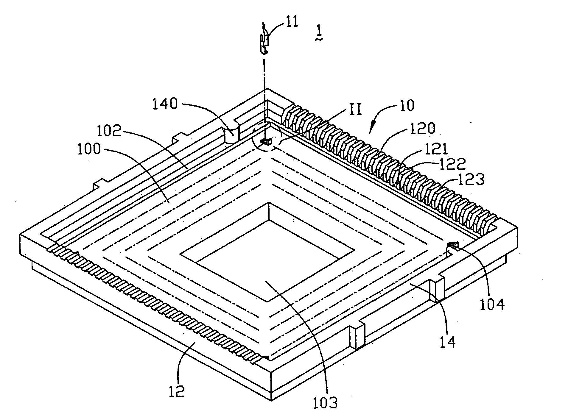 Electrical connector with dual-function protrusions