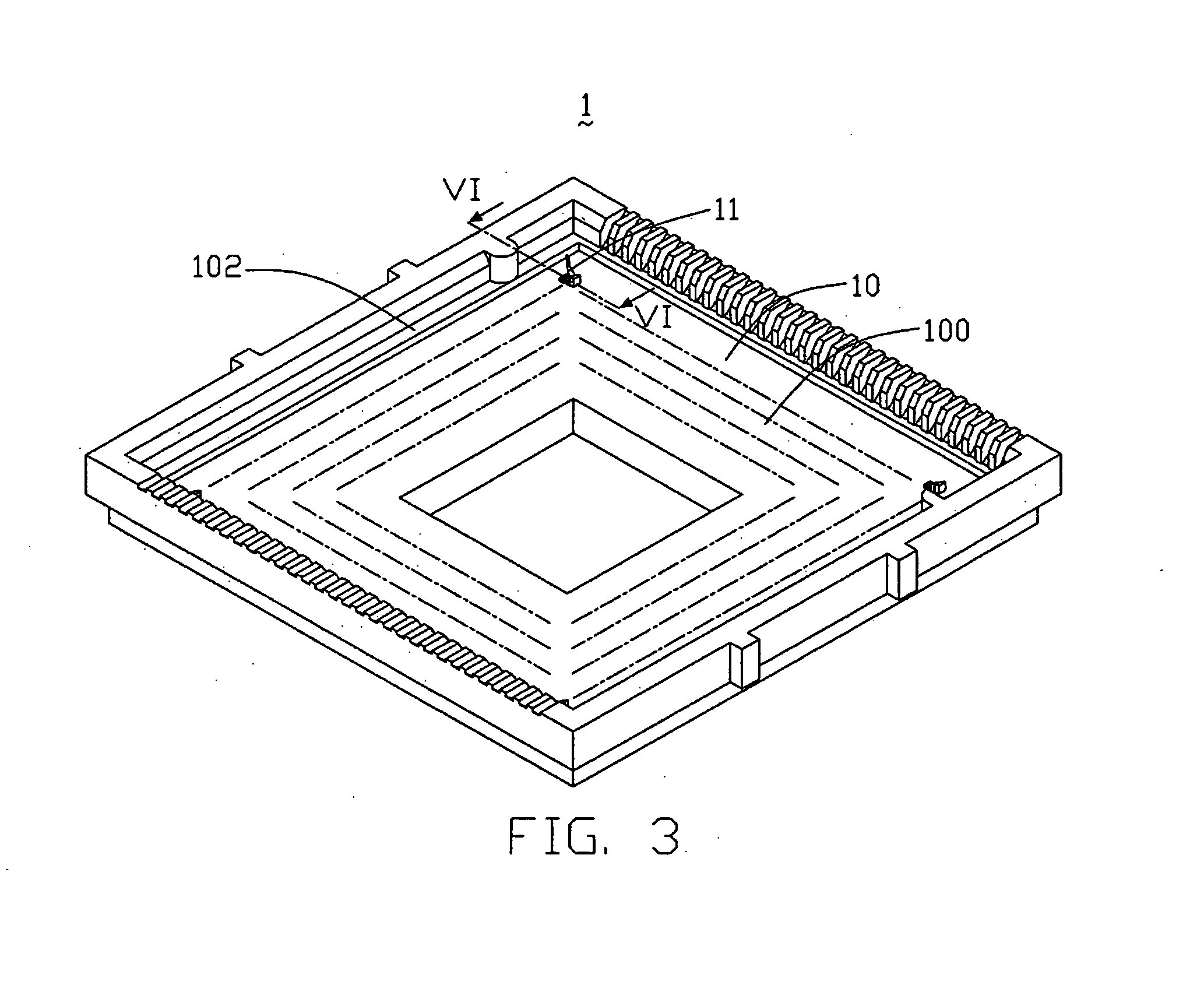 Electrical connector with dual-function protrusions