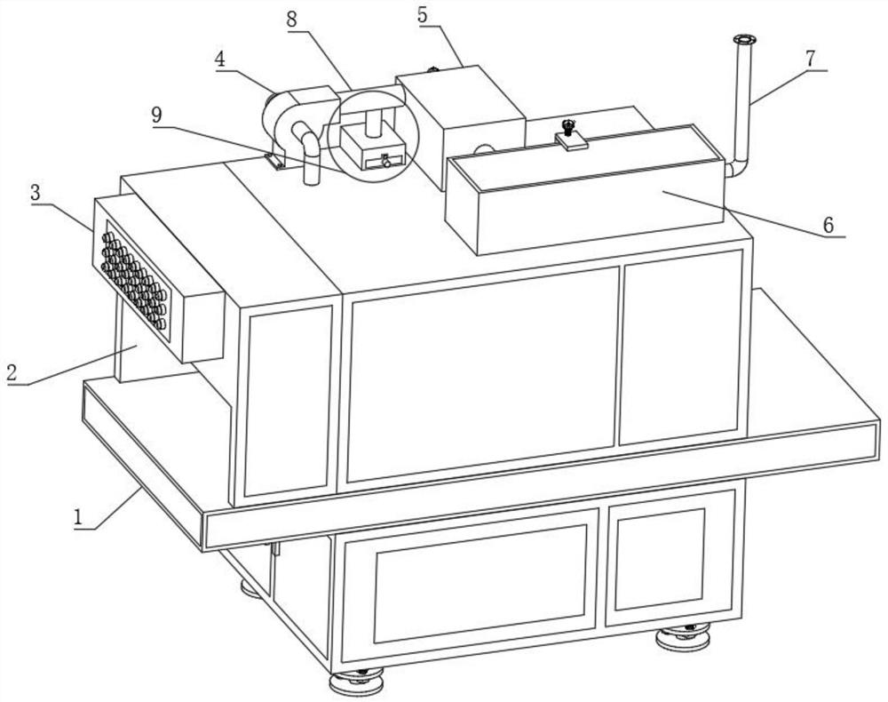 Industrial internet-based energy-saving heat treatment textile setting machine