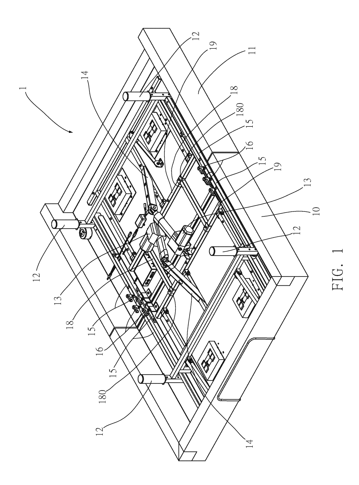 Separated bottom bed structure