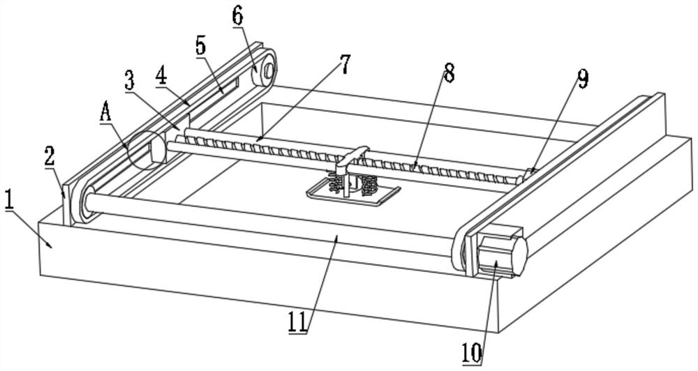 Laminated slab forming device