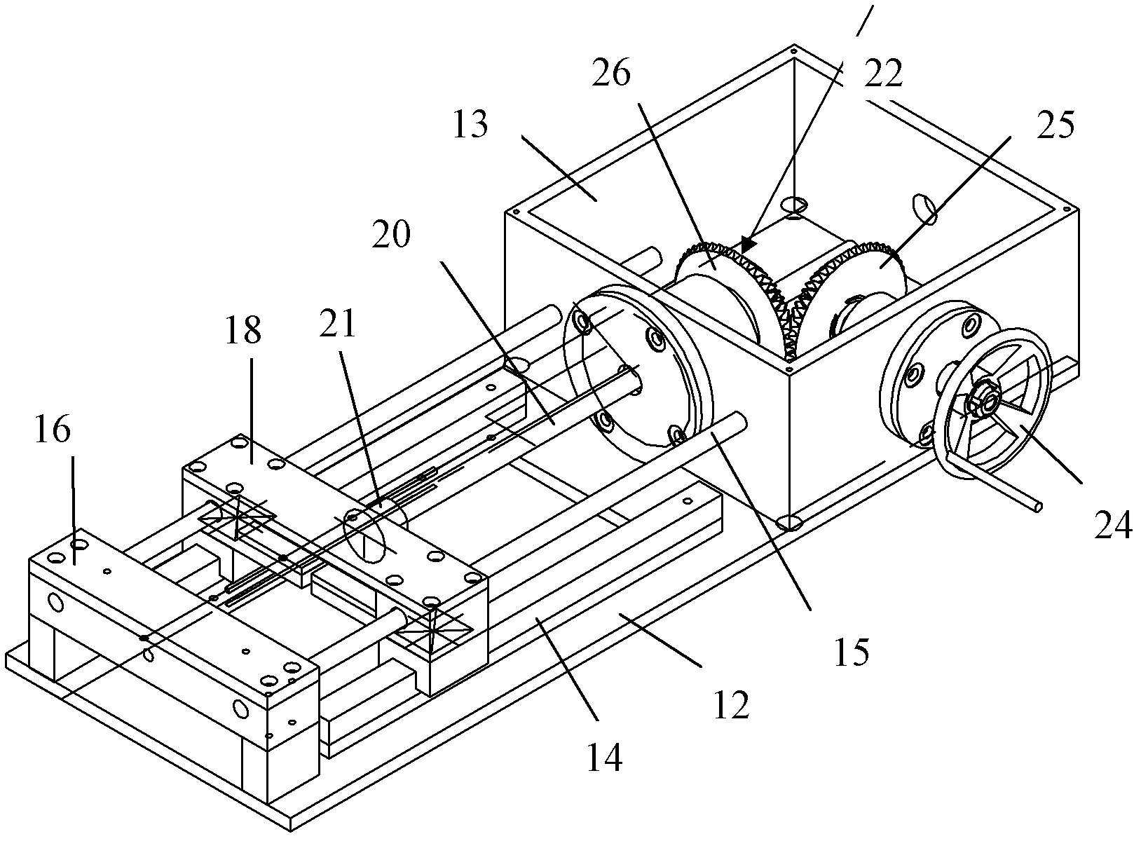 Heat-electric injury testing system of carbon fiber reinforced resin matrix composite material