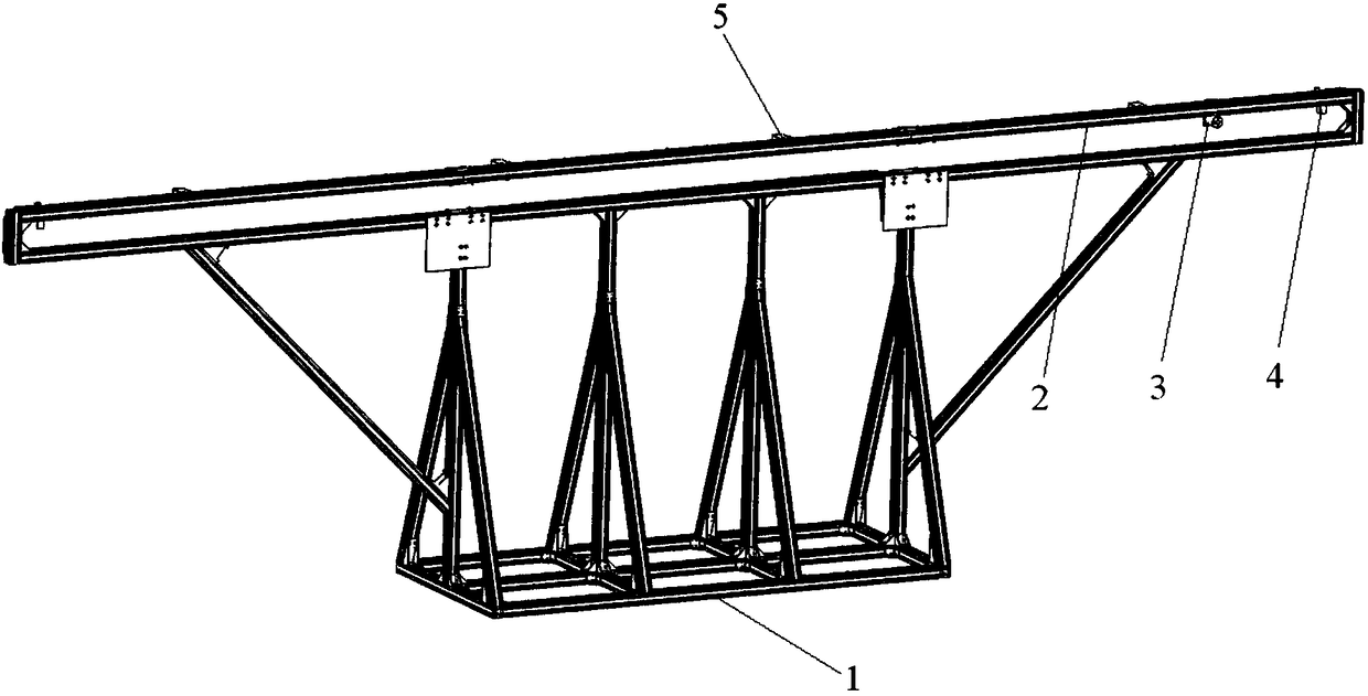 Target simulation device for assisting in practicing operation of onboard photoelectric pod