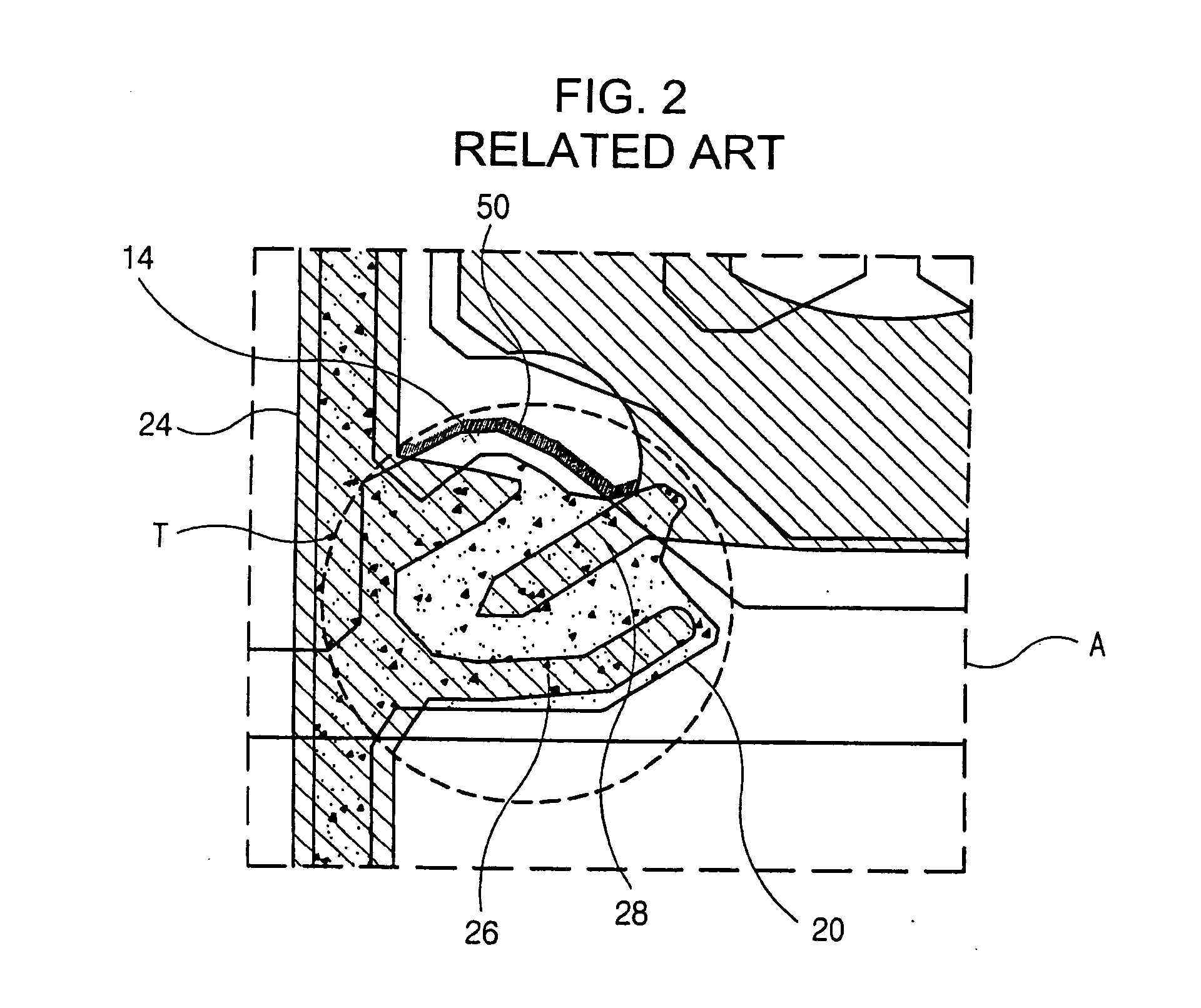 Array substrate of liquid crystal display device and method of fabricating the same