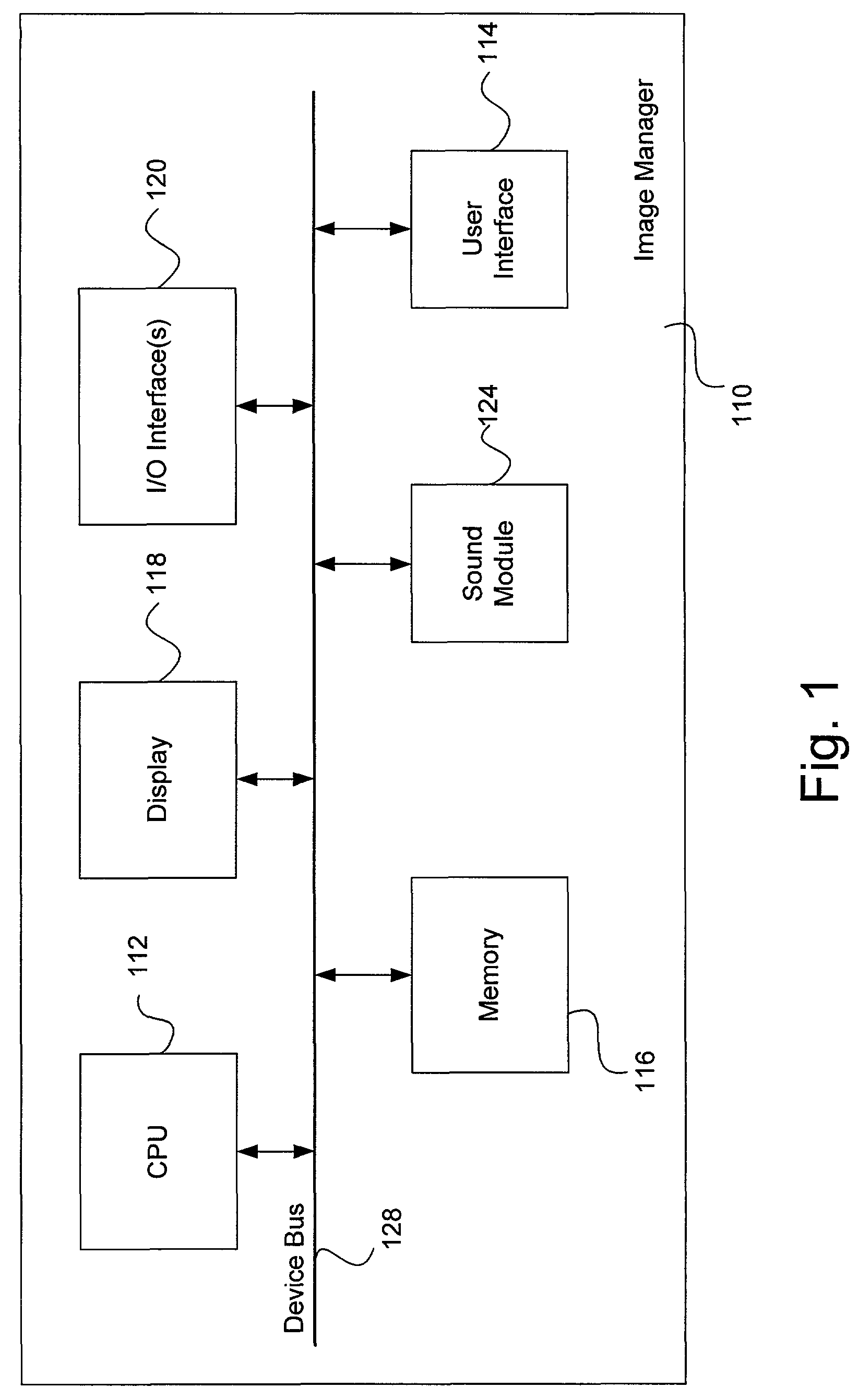 System and method for effectively implementing an electronic image manager device