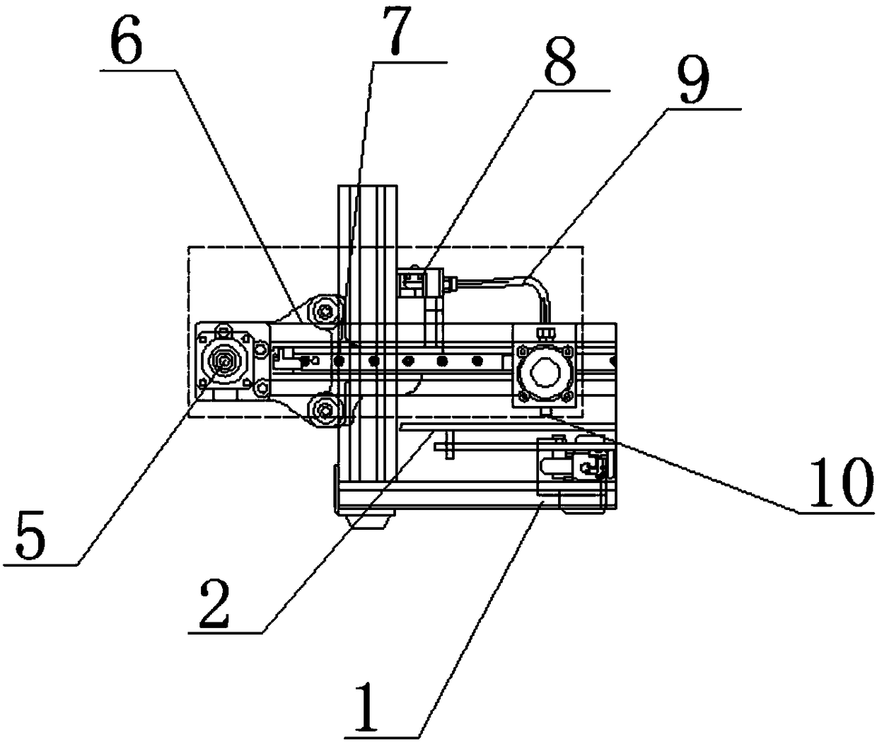 Independent dual-nozzle 3D printer