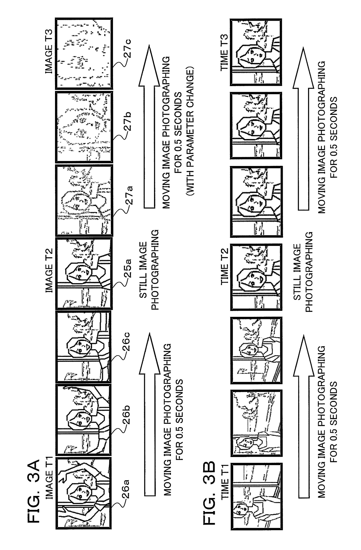 Camera and display control method of the same