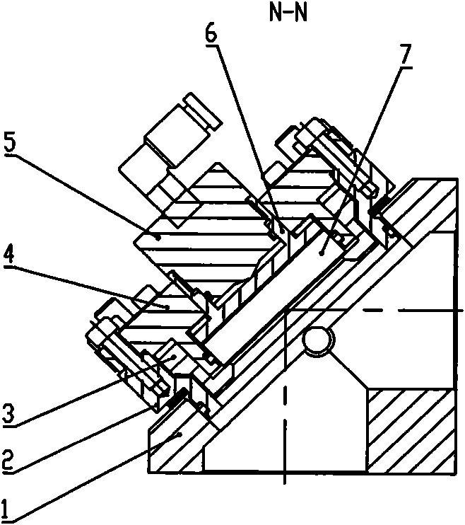 Laser mirror assembly