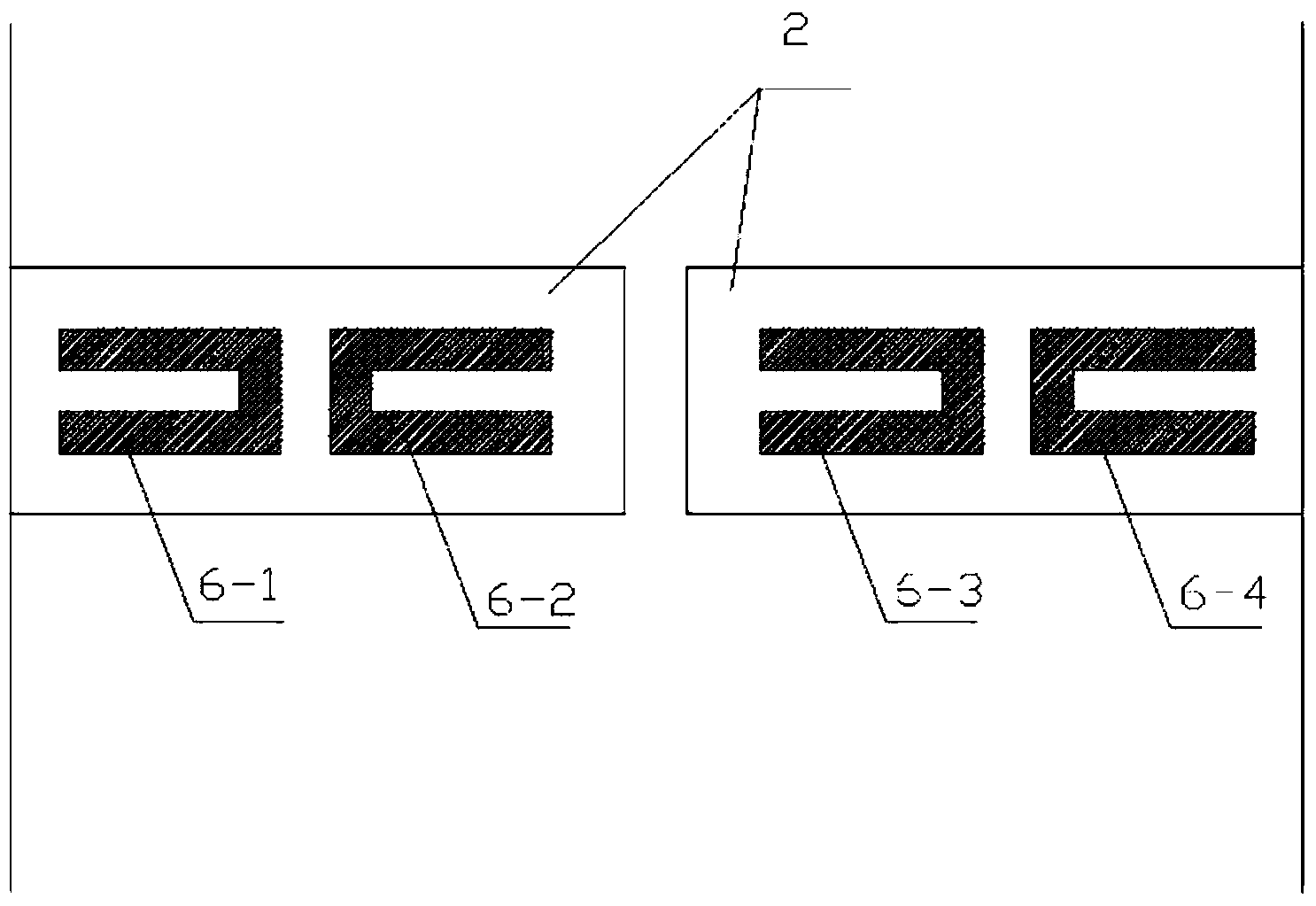 Acceleration sensor chip capable of resisting transverse effect and manufacturing method thereof