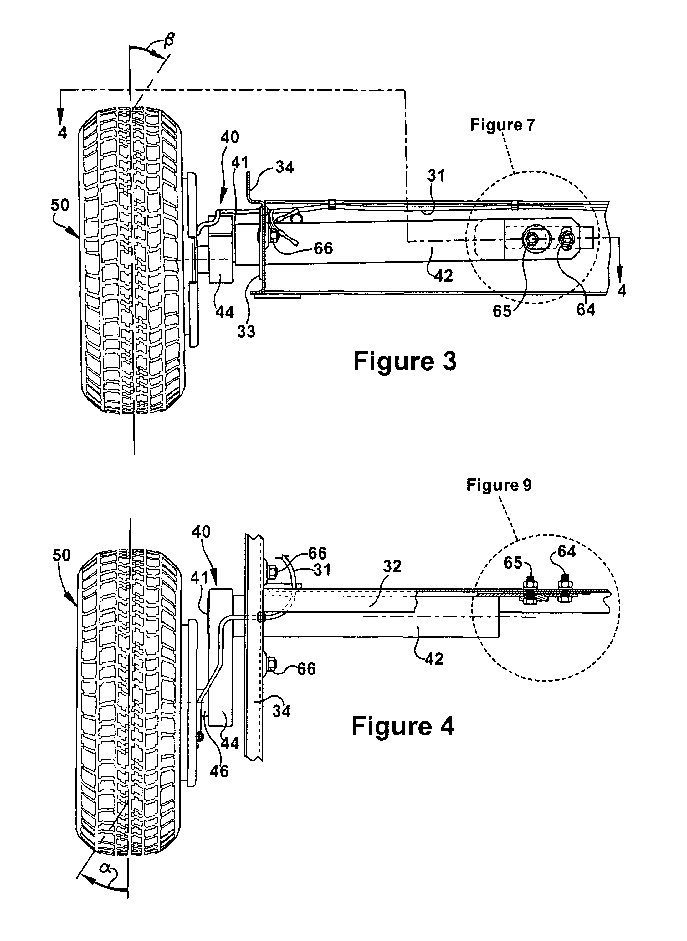 Trailer sub-frame assembly