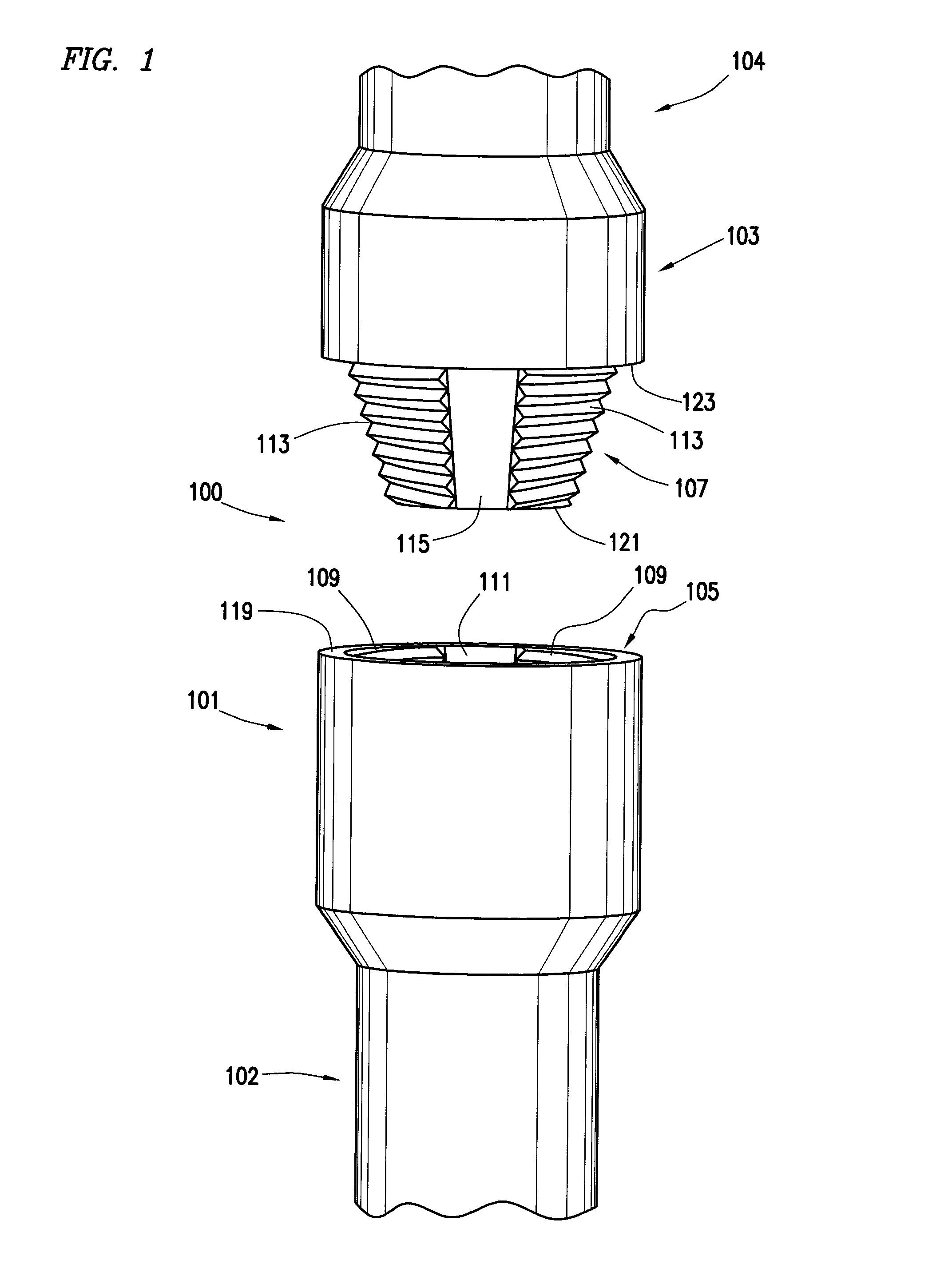 Interlock pipe connection