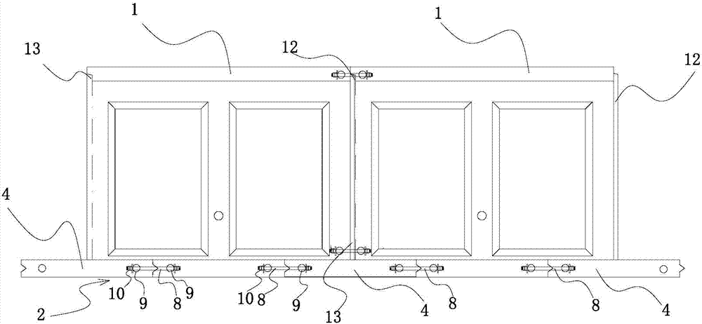 Cable trench assembly