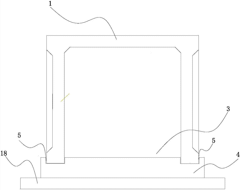 Cable trench assembly