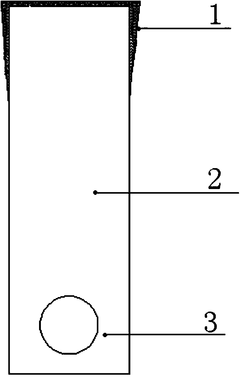 Hammer based on functional gradient composite material as well as preparation method of hammer