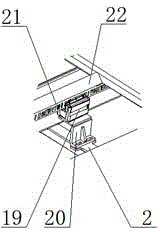 Lifting high-speed roller bed conveying mechanism