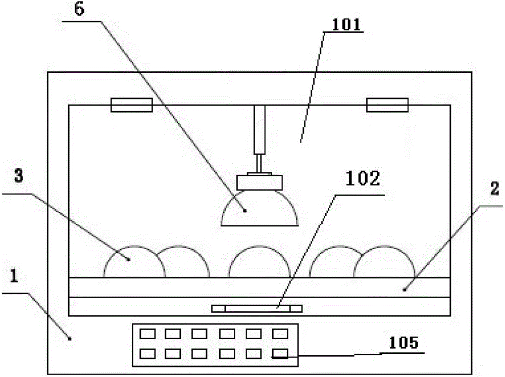 Automatic helmet cleaning and managing machine