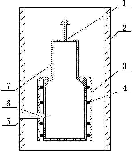 Dead-angle-free production allocation machine