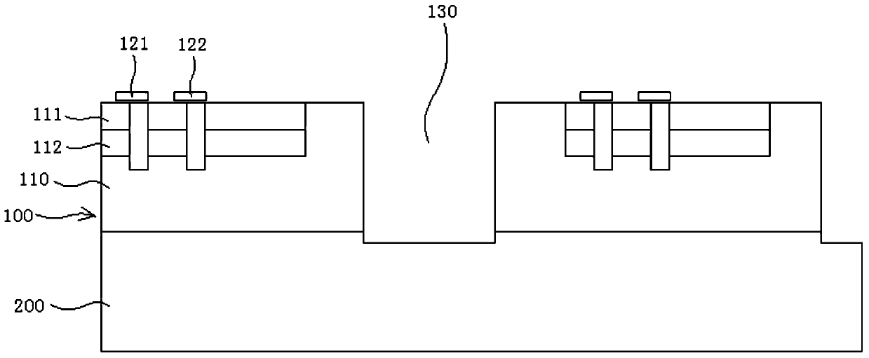 CSP packaging structure of power device and manufacturing method thereof