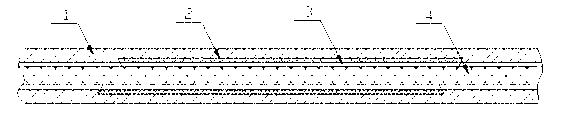 Straight conveyor belt finger-model connector and preparation method thereof