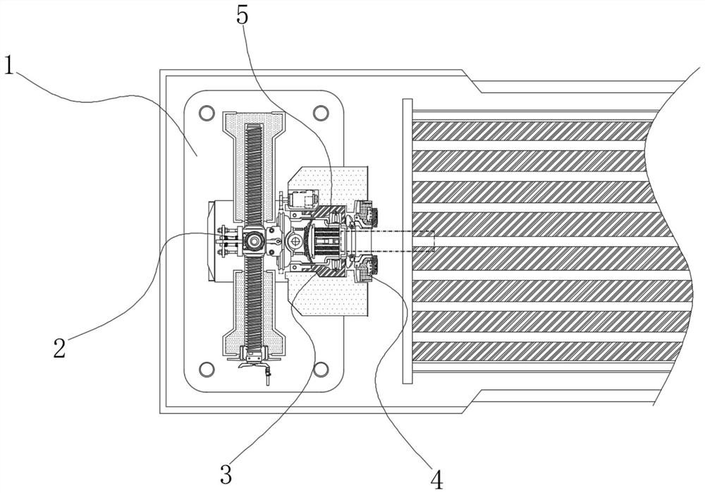 Clamp with shock absorption function for precision machine tool