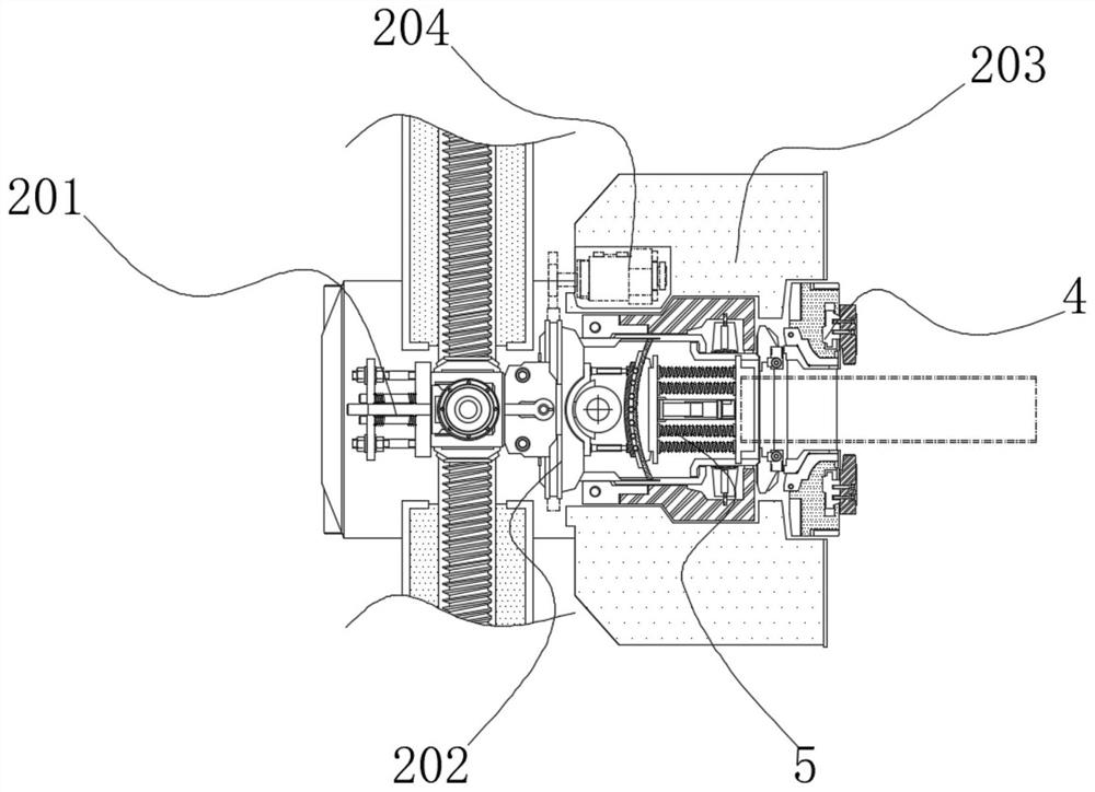 Clamp with shock absorption function for precision machine tool