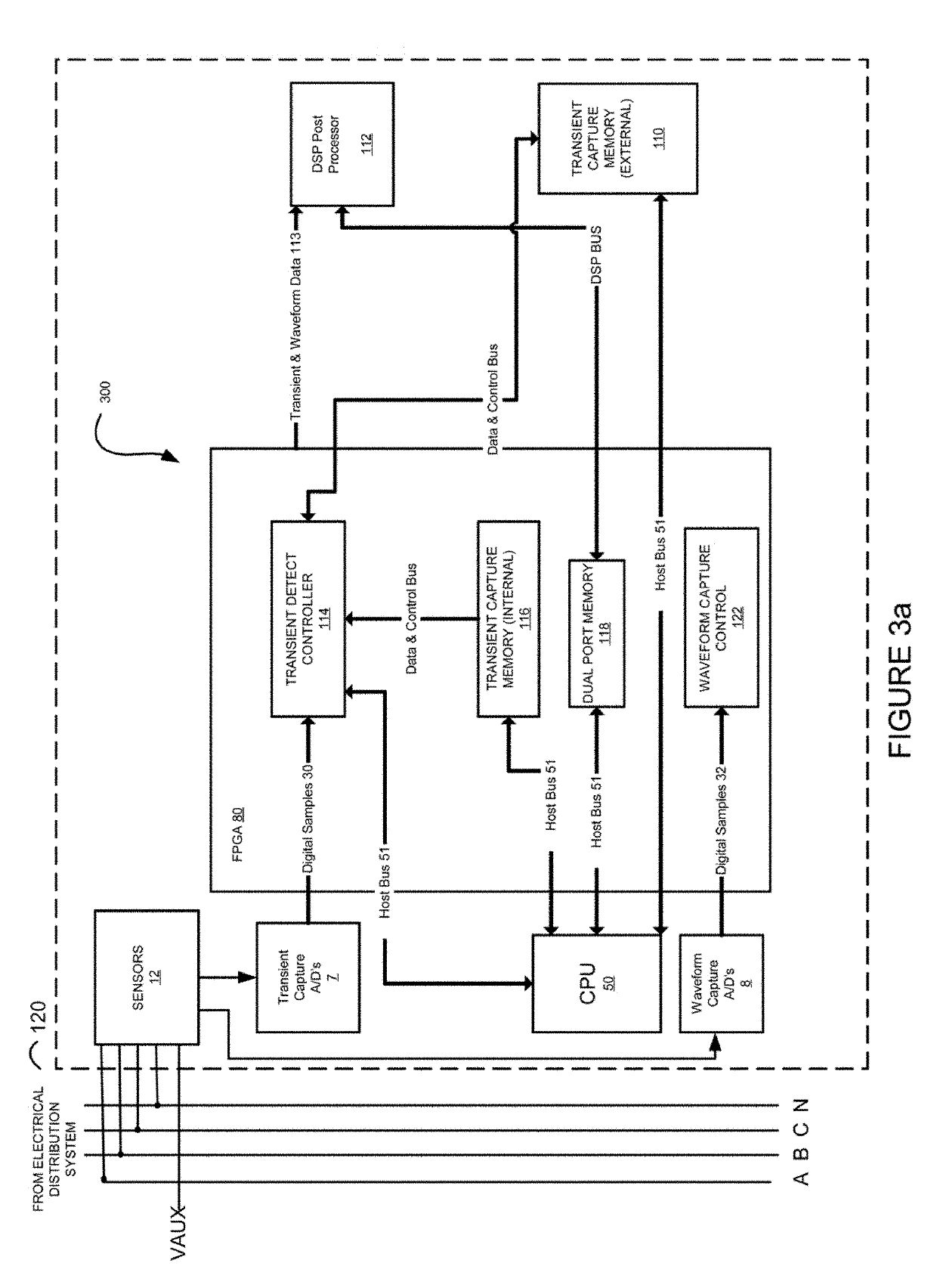 High speed digital transient waveform detection system and method for use in an intelligent electronic device