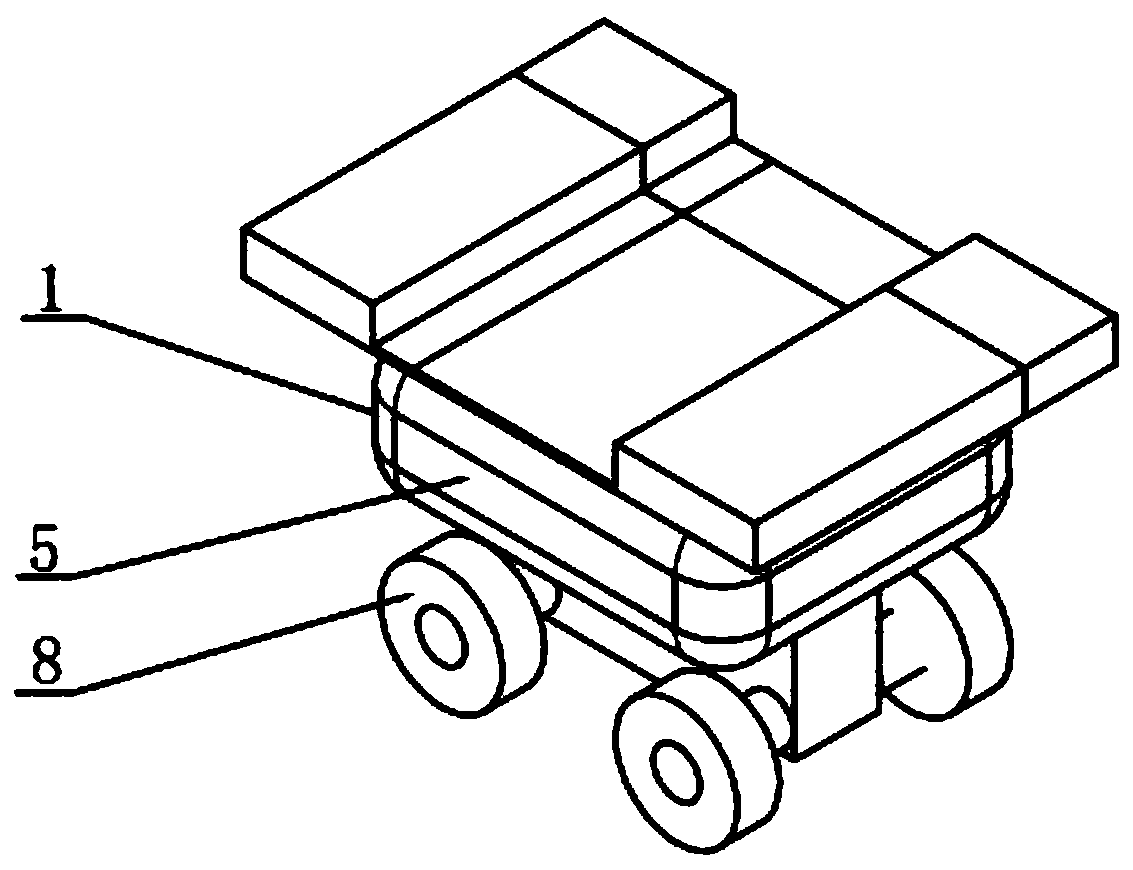 Rail type electric transportation equipment