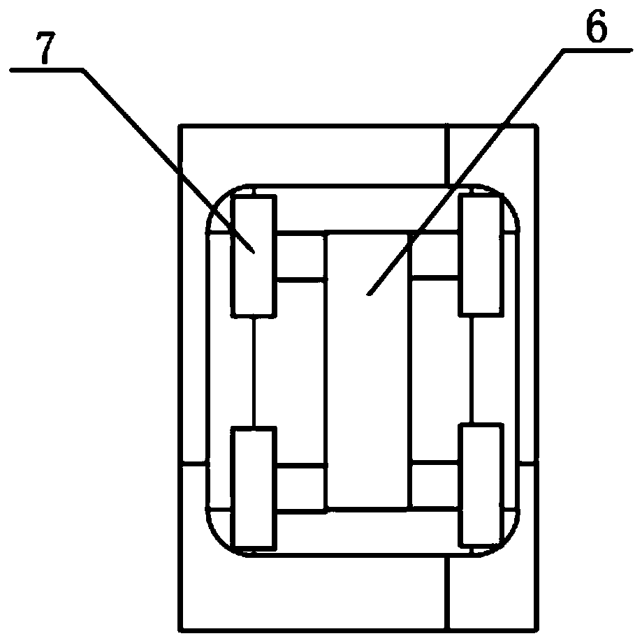 Rail type electric transportation equipment