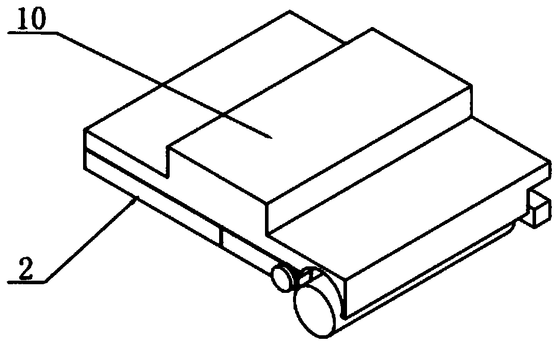 Rail type electric transportation equipment