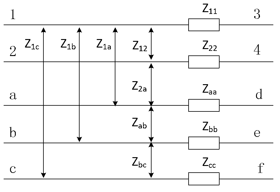 System for testing property of thunder and lightning traveling wave of power transmission line