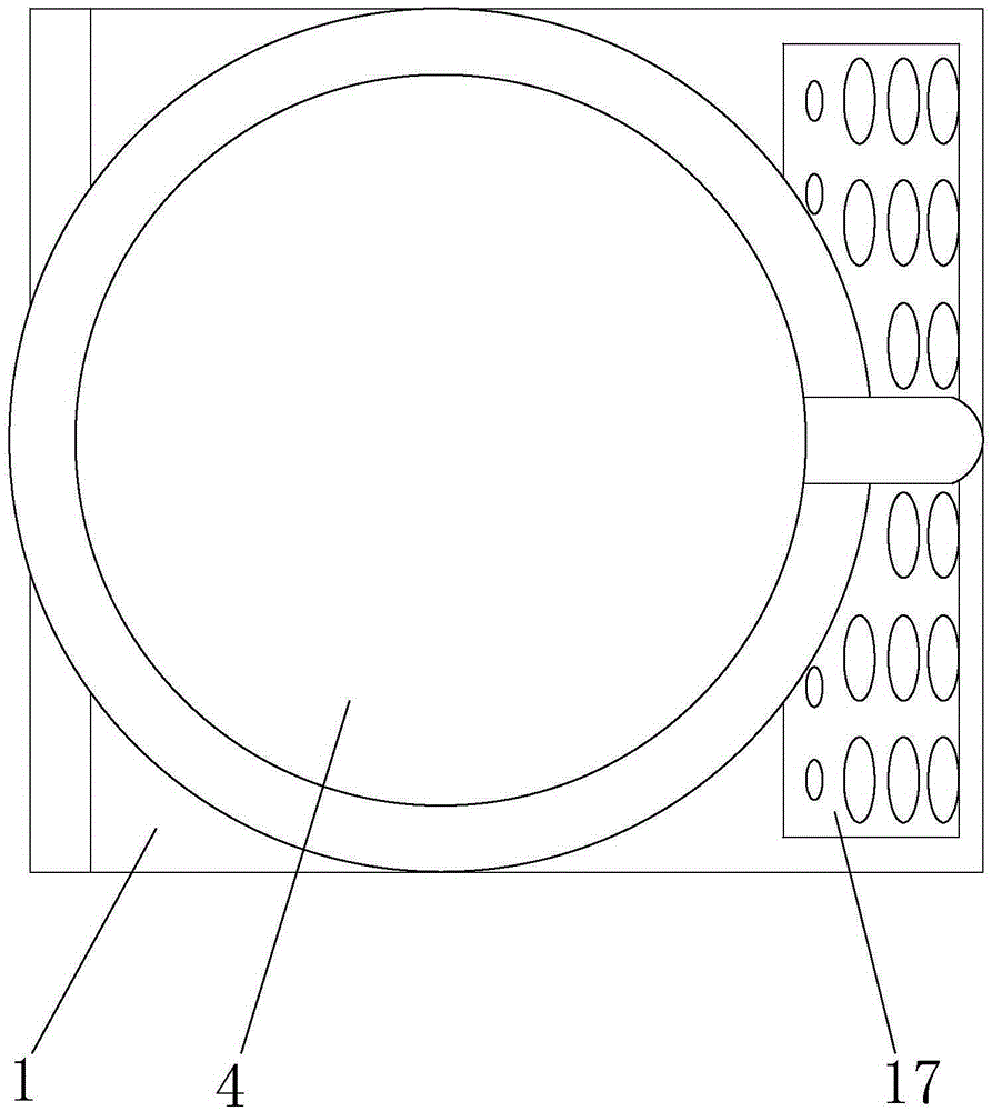 Mixed flow stirring soybean milk machine