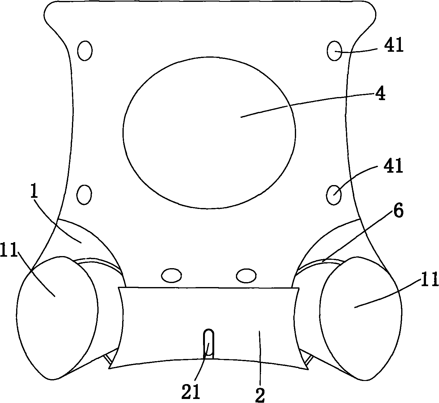 Emulation teaching model for childbirth cervical laceration and perineal cutting, check and stitching