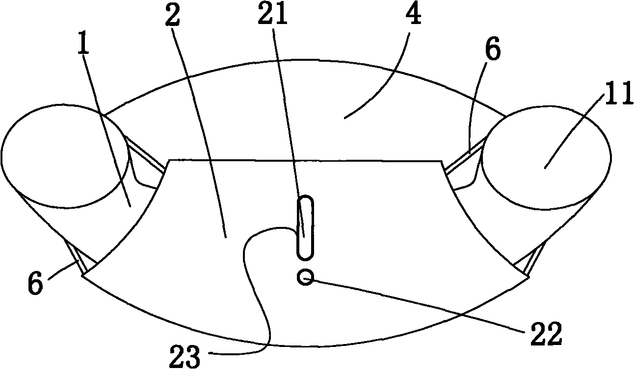 Emulation teaching model for childbirth cervical laceration and perineal cutting, check and stitching