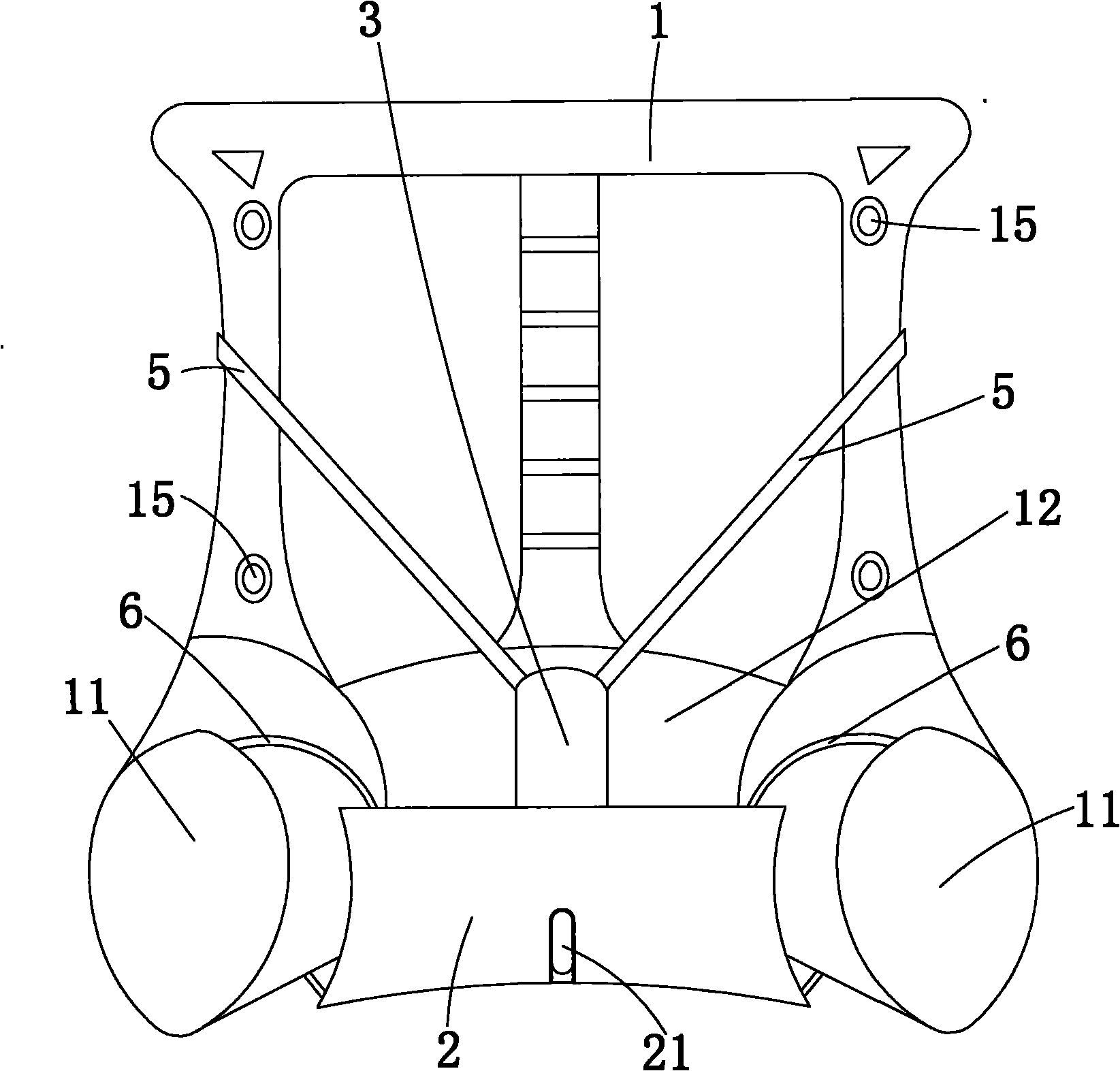 Emulation teaching model for childbirth cervical laceration and perineal cutting, check and stitching