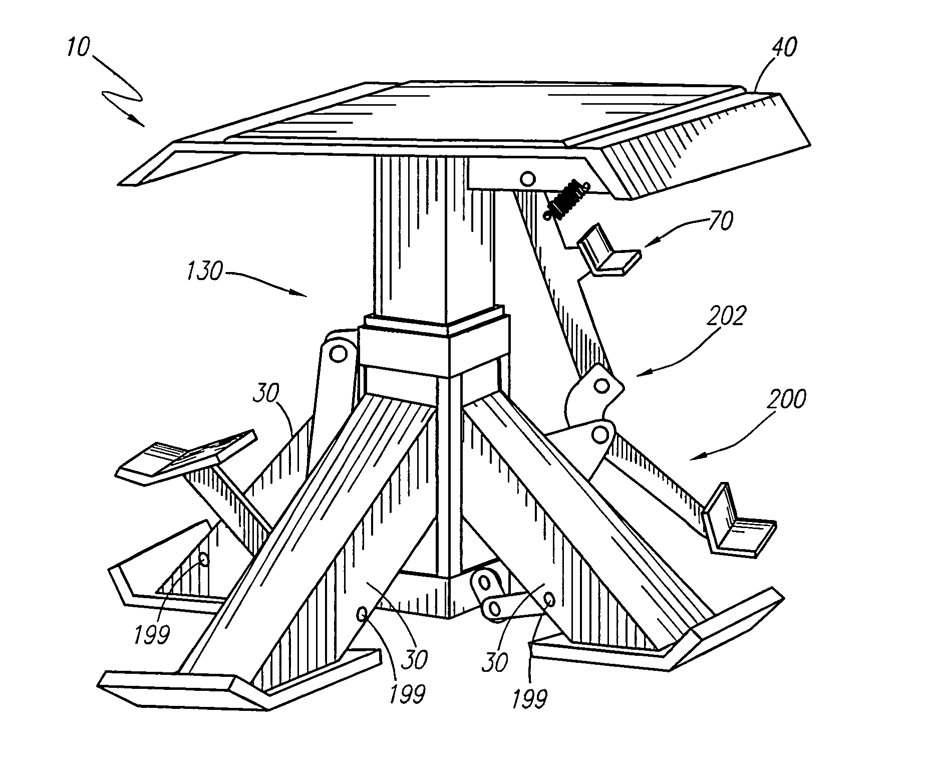 Motorcycle lift and support appartus