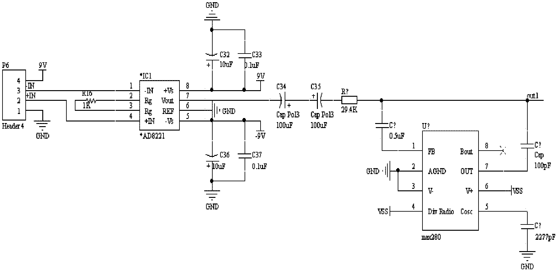 Vehicle-mounted embedded-type road rage driving state detection device based on brain electrical signal and method