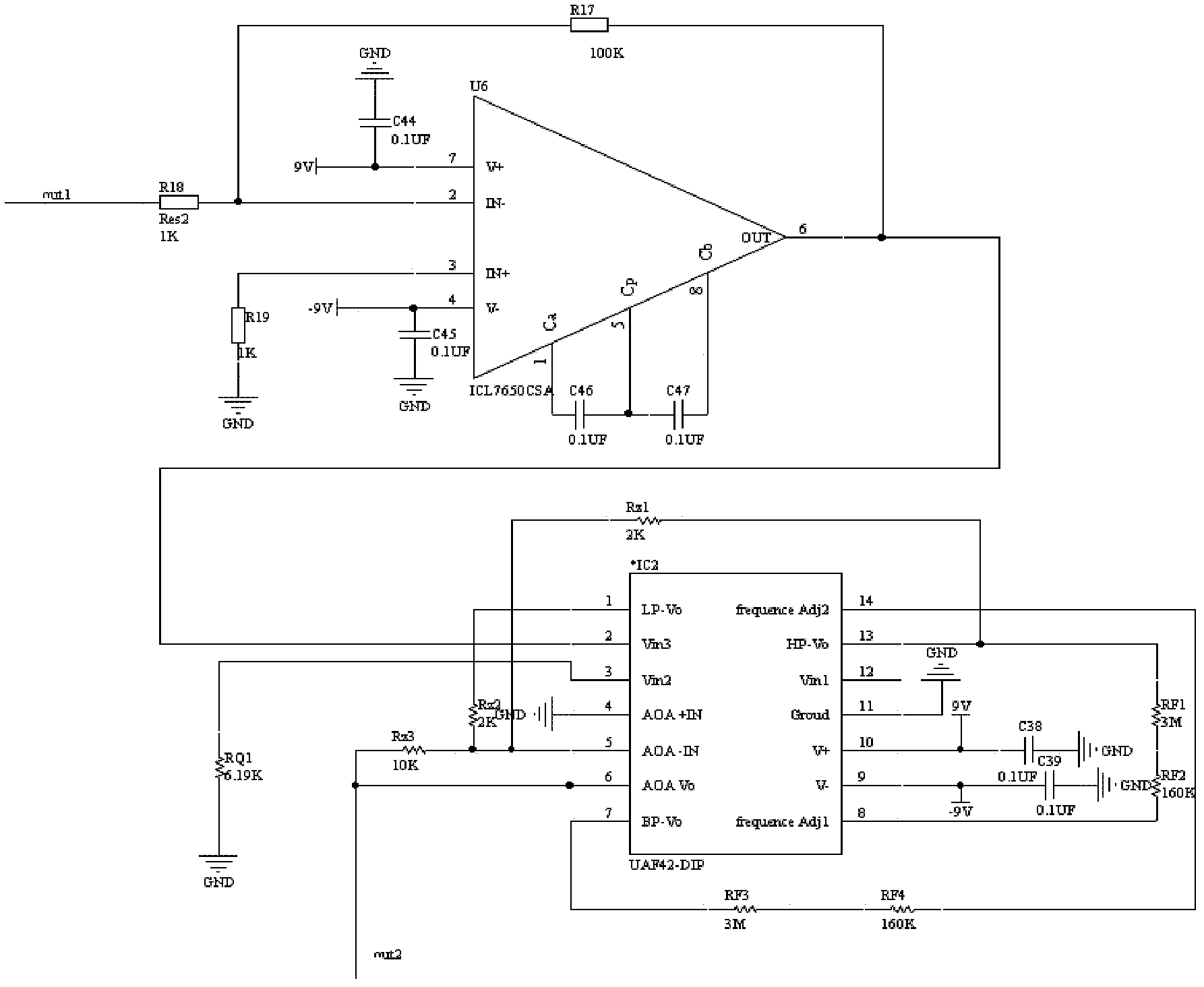 Vehicle-mounted embedded-type road rage driving state detection device based on brain electrical signal and method