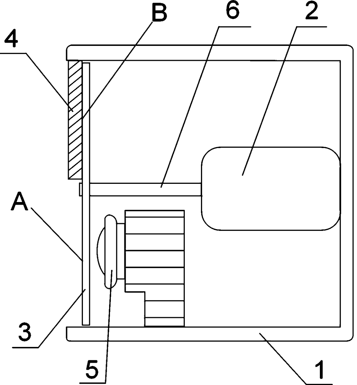 Monitor lens capable of automatically cleaning in real time