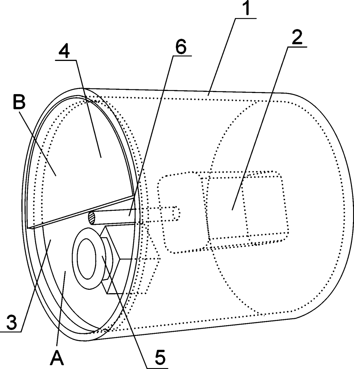 Monitor lens capable of automatically cleaning in real time