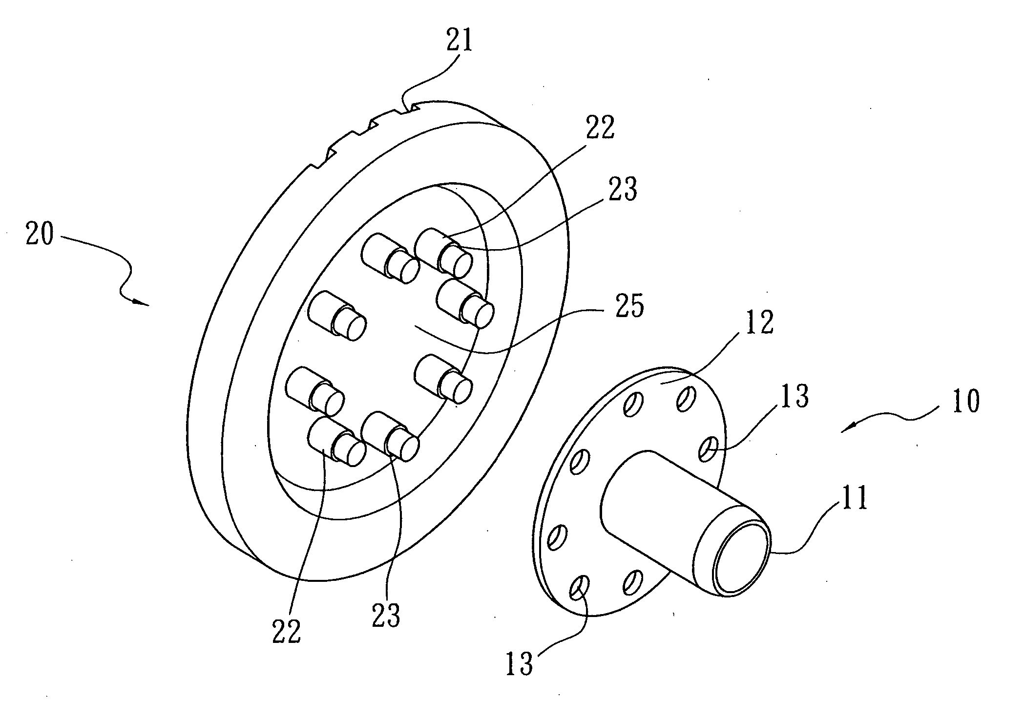 Button structure