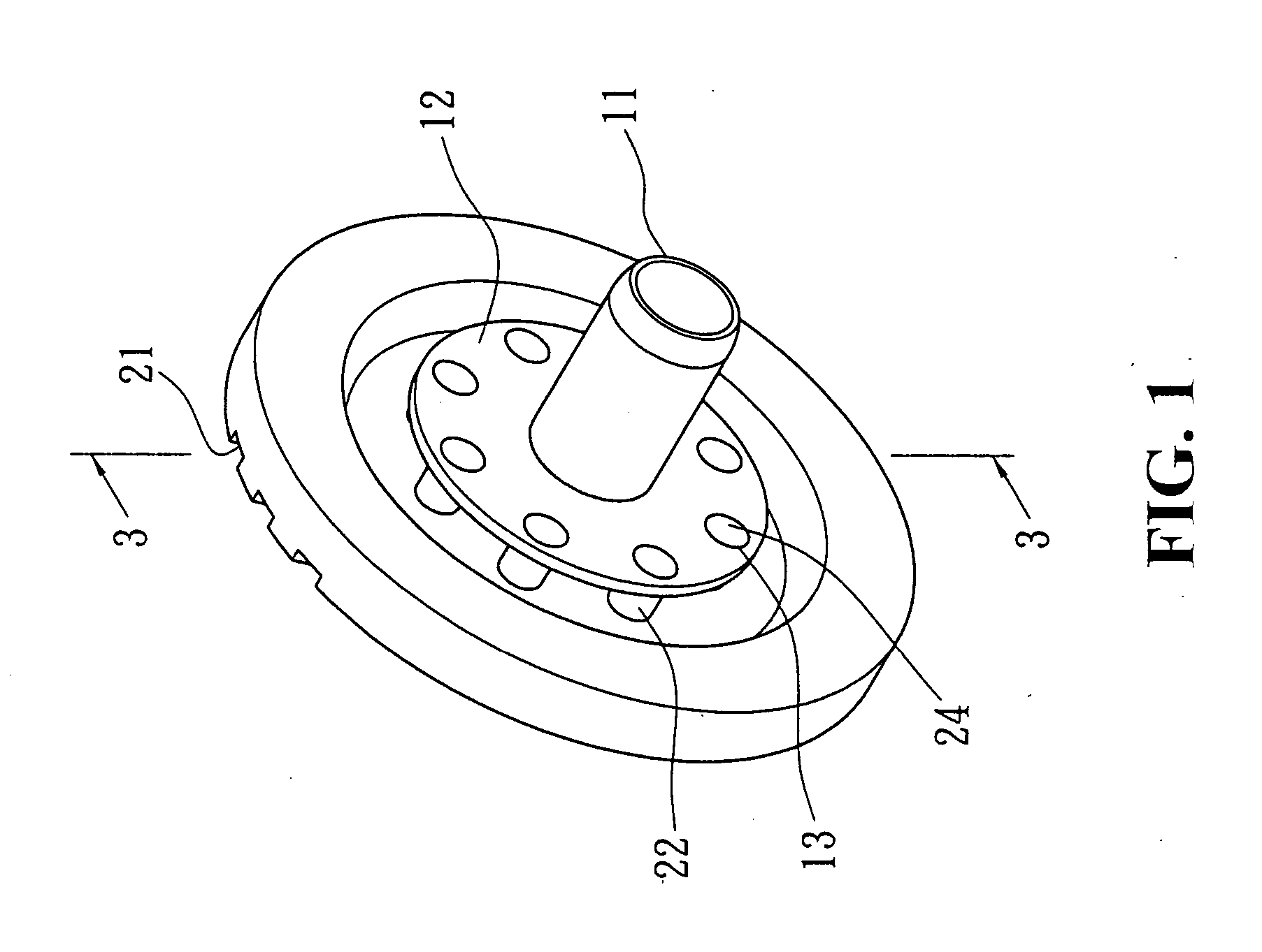 Button structure