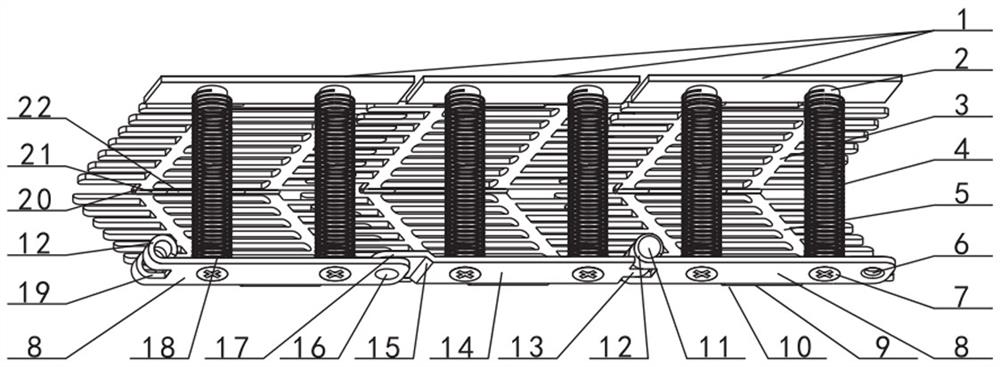 Anti-rodent device for furniture or equipment with unequal height gaps